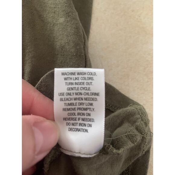 Universal studios Jurassic park woman’s small crop lace front green short sleev - Picture 7 of 9